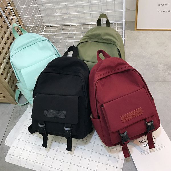 solid color backpack new women backpack casual shoulder bag fashion school bags for teenager girl outdoor travel mochilas female t200602
solid color backpack new women backpack casual shoulder bag fashion school bags for teenager girl outdoor travel mochilas female t200602