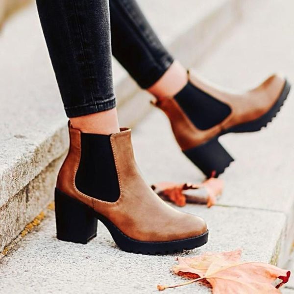 2020 spring brown women ankle boots western cowboy round toe 8cm block high heels shoes ladies booties zapatos de mujer, Black
2020 spring brown women ankle boots western cowboy round toe 8cm block high heels shoes ladies booties zapatos de mujer, Black