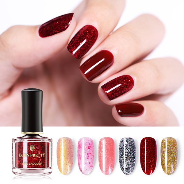 born pretty glitter nail polish odorless shimmer 6ml peel off water-based quick dry nail art varnish design shinny lacquer
born pretty glitter nail polish odorless shimmer 6ml peel off water-based quick dry nail art varnish design shinny lacquer