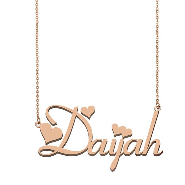 daijah name necklace pendant for women girls birthday gift custom nameplate kids friends jewelry 18k gold plated stainless steel, Silver
daijah name necklace pendant for women girls birthday gift custom nameplate kids friends jewelry 18k gold plated stainless steel, Silver