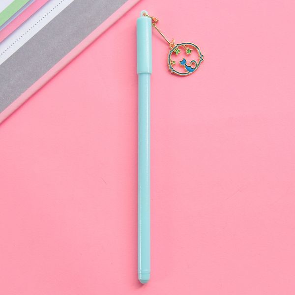 10x creative cute cat & stars metal pendant gel pen rollerball pen school office supply student stationery 0.5mm black ink
10x creative cute cat & stars metal pendant gel pen rollerball pen school office supply student stationery 0.5mm black ink