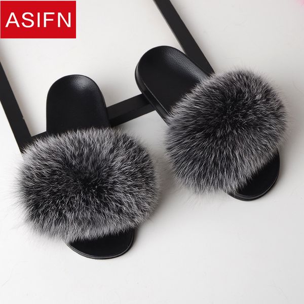 asifn fur slippers women real fur slides ladies home furry flat sandals female cute fluffy house shoes woman, Black
asifn fur slippers women real fur slides ladies home furry flat sandals female cute fluffy house shoes woman, Black