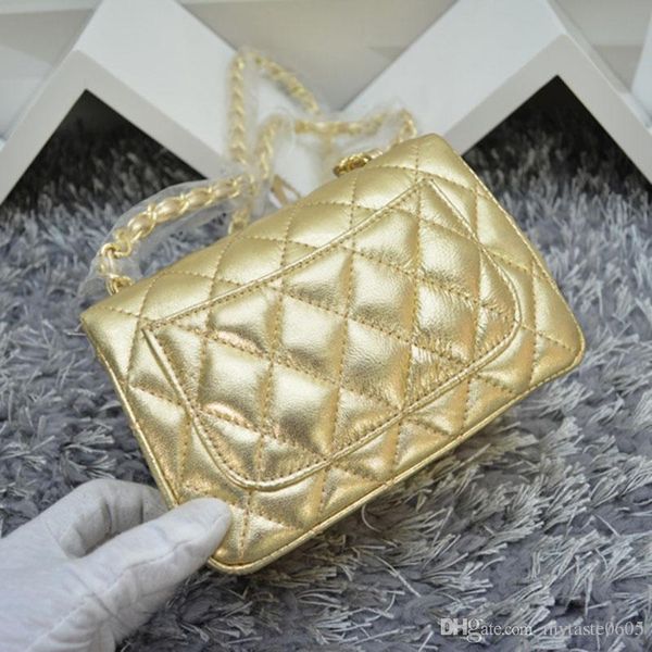 17.5cm mini bag lampskin real leather single shoulder chain bag 10 colors gold/sliver crossbody bag for summer designer bags
17.5cm mini bag lampskin real leather single shoulder chain bag 10 colors gold/sliver crossbody bag for summer designer bags