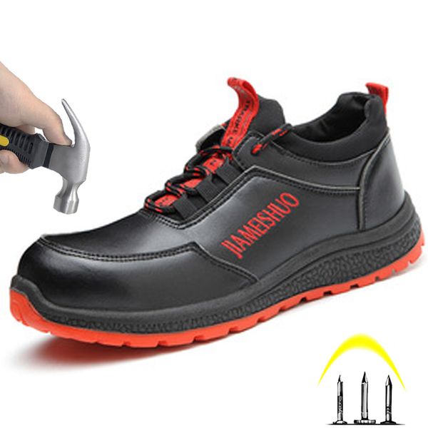 2019 safety men's boots cotton shoes anti-smash anti puncture safety shoes non-slip work indestructible protection, Black
2019 safety men's boots cotton shoes anti-smash anti puncture safety shoes non-slip work indestructible protection, Black