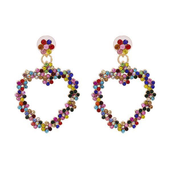 juran multicolored heart drop statement earrings womens fashion dangle christmas gifts earrings wholesale pendientes mujer, Silver
juran multicolored heart drop statement earrings womens fashion dangle christmas gifts earrings wholesale pendientes mujer, Silver