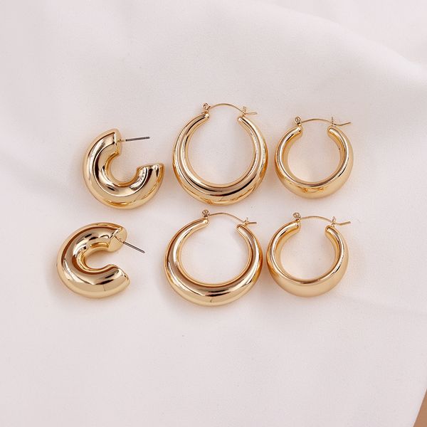 classcial fashion gold silver color hoop earrings set geometric circle small size hoop earrings for women wholesale hoops, Golden;silver
classcial fashion gold silver color hoop earrings set geometric circle small size hoop earrings for women wholesale hoops, Golden;silver