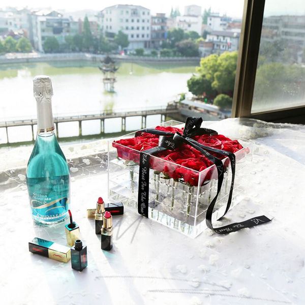 acrylic clear superior fresh display stand rose tray flowers rose stirage organizer holder packging birthday case gift box uubqr, Red;black
acrylic clear superior fresh display stand rose tray flowers rose stirage organizer holder packging birthday case gift box uubqr, Red;black