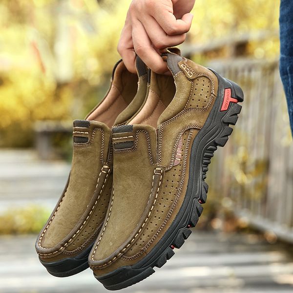 genuine leather hiking shoes for men sneakers big size waterproof nonslip mens shoes breathable comfortable sports hunting boots
genuine leather hiking shoes for men sneakers big size waterproof nonslip mens shoes breathable comfortable sports hunting boots