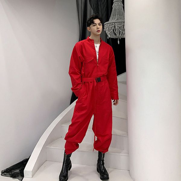 homens de alta rua hip hop casual macacão carga calça masculina streetwear macacão palco dança roupas harem calças, Black
homens de alta rua hip hop casual macacão carga calça masculina streetwear macacão palco dança roupas harem calças, Black