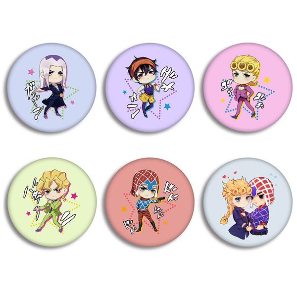 japanese anime jojo bizarre adventure display badge fashion cartoon figure brooches pin jewelry accessories, Gray
japanese anime jojo bizarre adventure display badge fashion cartoon figure brooches pin jewelry accessories, Gray