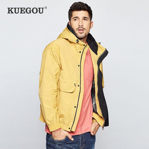 kuegou 2019 autumn embroidery hooded casual jacket men and coats for outwear streetwear tactical hunting vintage clothes 9169, Black;brown
kuegou 2019 autumn embroidery hooded casual jacket men and coats for outwear streetwear tactical hunting vintage clothes 9169, Black;brown