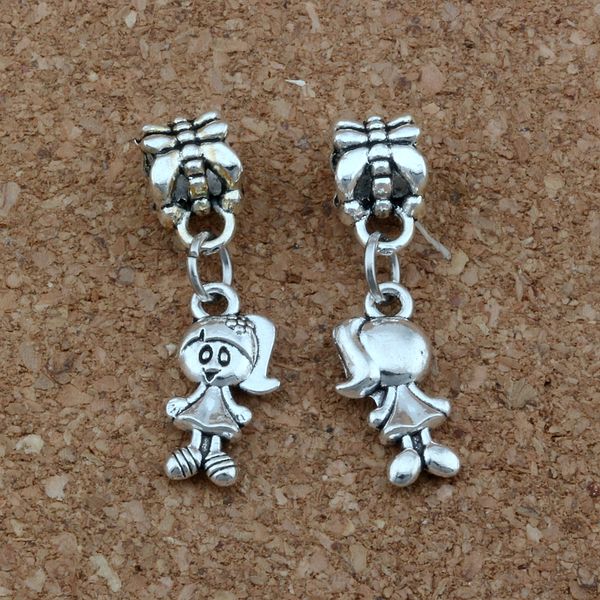 150pcs/lots little girl charm big hole dangle european beads antique silver fit charm bracelet jewelry diy 7.5 x28mm, Bronze;silver
150pcs/lots little girl charm big hole dangle european beads antique silver fit charm bracelet jewelry diy 7.5 x28mm, Bronze;silver