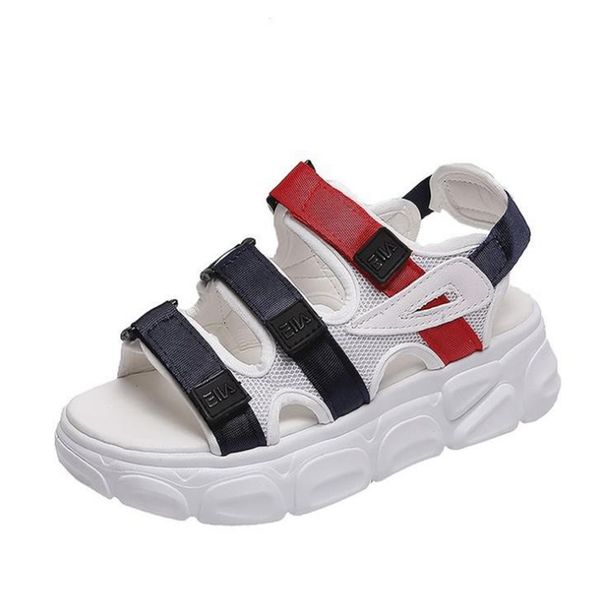 women's sports sandals 2020 summer korean new thick bottom muffin shoes color matching casual student sandals, Black
women's sports sandals 2020 summer korean new thick bottom muffin shoes color matching casual student sandals, Black