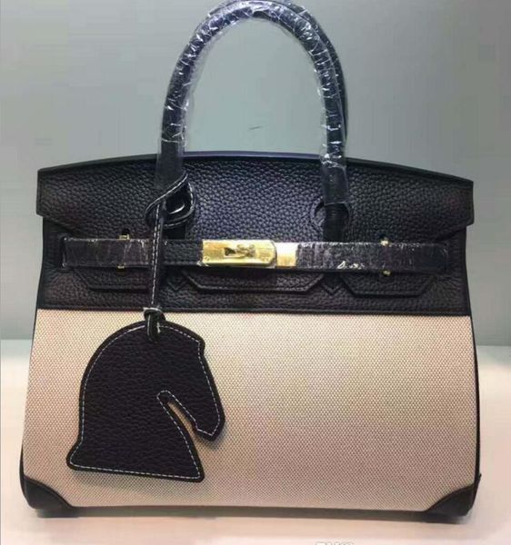 canvas beginner bag two-tone brand women totes gold hardware bags with better lock genuine leather fashion lady handbag canvas bag
canvas beginner bag two-tone brand women totes gold hardware bags with better lock genuine leather fashion lady handbag canvas bag