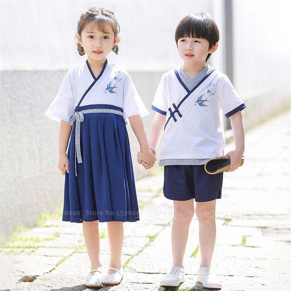 school uniform chinese party hanfu wu tang suit kids girl boy swallow stage party costume japanese style kimono dress pants, White
school uniform chinese party hanfu wu tang suit kids girl boy swallow stage party costume japanese style kimono dress pants, White