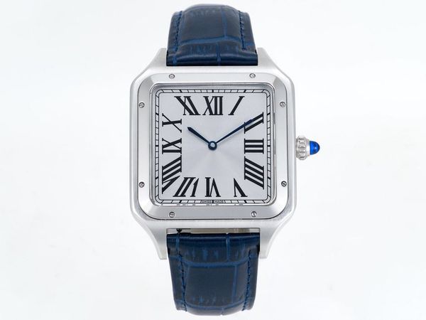 tw factory lovers watch automatic mechanical movement watch by 39.5*9mm904l steel case round bead crown silver-plated frosted dial sapphire, Slivery;brown
tw factory lovers watch automatic mechanical movement watch by 39.5*9mm904l steel case round bead crown silver-plated frosted dial sapphire, Slivery;brown