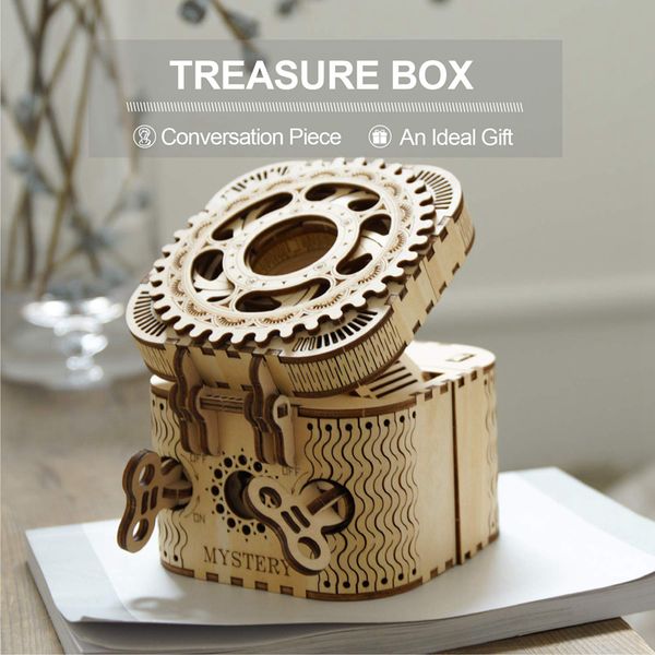 123 шт. творческий diy 3d сокровищница деревянная игра-головоломка сборки игрушка подарок для детей подростков взрослых
123 шт. творческий diy 3d сокровищница деревянная игра-головоломка сборки игрушка подарок для детей подростков взрослых