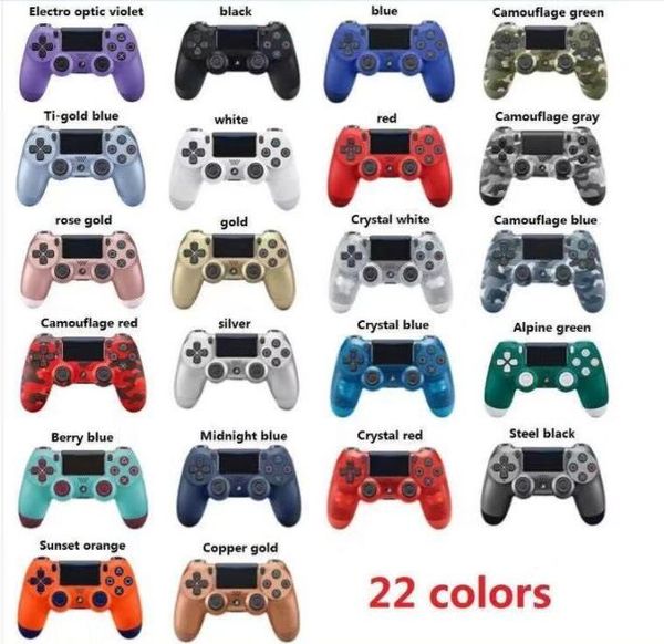22colors wireless bluetooth controller for ps4 vibration joystick gamepad game controllers dualshock 4 with retail box eu/us version
22colors wireless bluetooth controller for ps4 vibration joystick gamepad game controllers dualshock 4 with retail box eu/us version