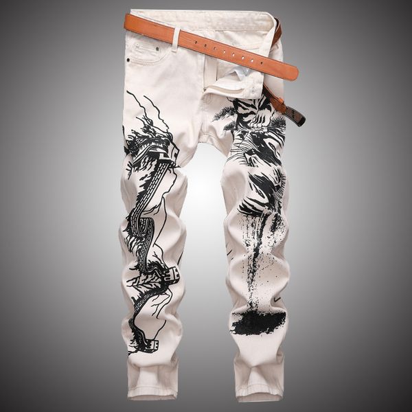 fashion print casual jeans pants men slim fit denim trousers jean joggers 2019 men hip hop streetwear pant clothing wa109, Blue
fashion print casual jeans pants men slim fit denim trousers jean joggers 2019 men hip hop streetwear pant clothing wa109, Blue