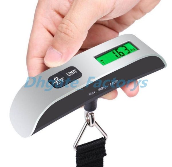 50kg capacity mini digital luggage cale hand held lcd electronic cale electronic hanging cale thermometer weighing device
50kg capacity mini digital luggage cale hand held lcd electronic cale electronic hanging cale thermometer weighing device