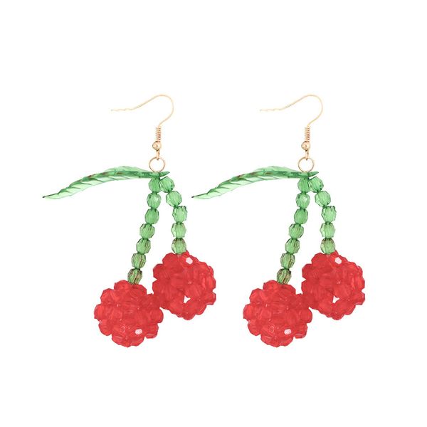 jouval new cute red cherry shape drop earrings for women resin crystal women dangle eardrop summer girls jewelry accessories, Silver
jouval new cute red cherry shape drop earrings for women resin crystal women dangle eardrop summer girls jewelry accessories, Silver