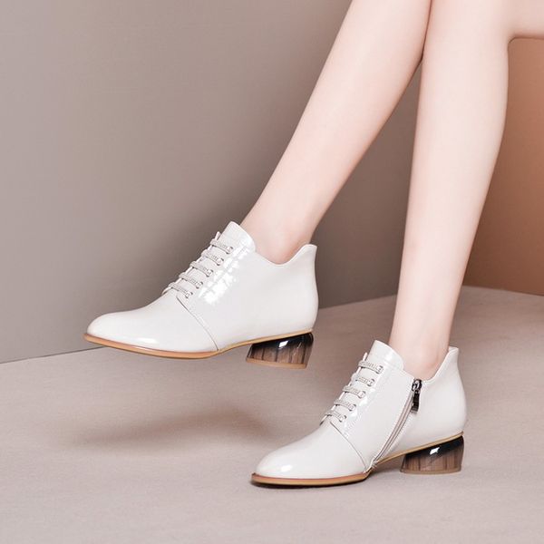 mljuese 2020 women ankle boots cow leather black color winter short plush round heels boots women party dress size 41
mljuese 2020 women ankle boots cow leather black color winter short plush round heels boots women party dress size 41