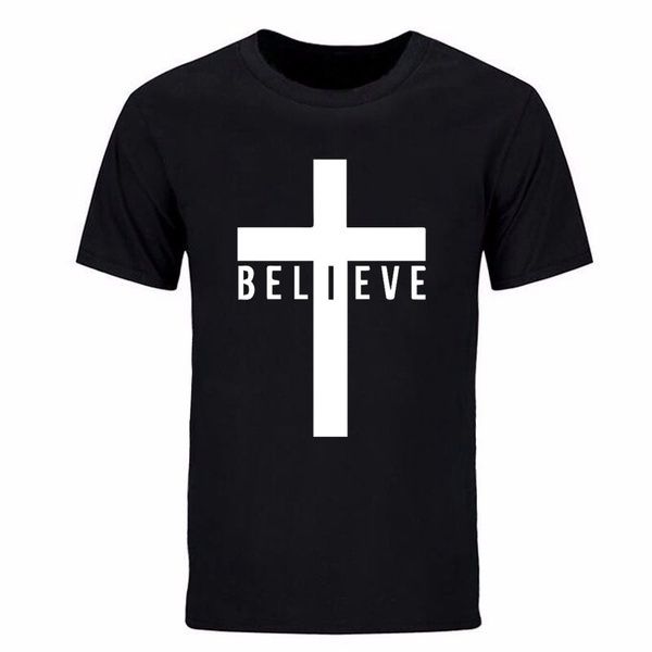 2019 new christian men's fashion t shirts cross printing short sleeves tees short sleeve round neck cotton shirt, White;black
2019 new christian men's fashion t shirts cross printing short sleeves tees short sleeve round neck cotton shirt, White;black