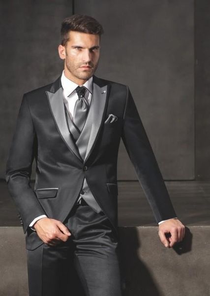 excellent black groom tuxedos peak lapel slim fit groomsman wedding 3 piece suit fashion men business jacket blazer(jacket+pants+tie+vest)58, Black;gray
excellent black groom tuxedos peak lapel slim fit groomsman wedding 3 piece suit fashion men business jacket blazer(jacket+pants+tie+vest)58, Black;gray