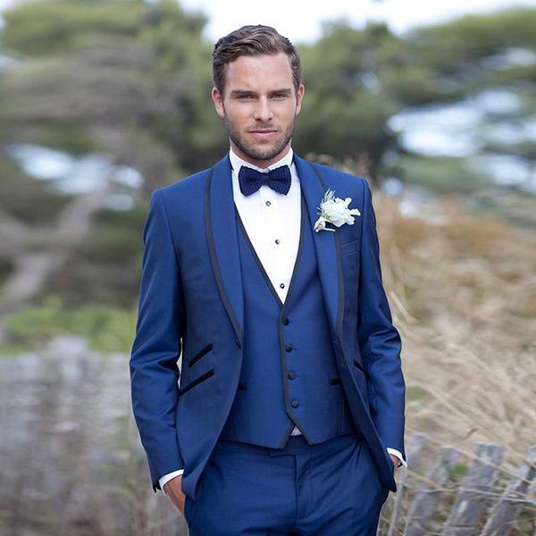 royal blue men suits shawl lapel wedding suits for men with jacket vest and pants groom tuxedos one button blazers, Black;gray
royal blue men suits shawl lapel wedding suits for men with jacket vest and pants groom tuxedos one button blazers, Black;gray