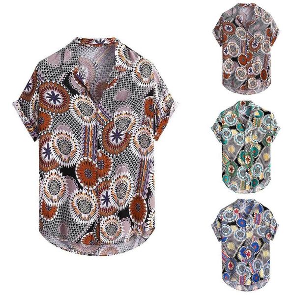 men's casual shirts summer fashion men printed ethnic plus male short sleeve loose daily party beach hawaiian shirt linen outfits, White;black
men's casual shirts summer fashion men printed ethnic plus male short sleeve loose daily party beach hawaiian shirt linen outfits, White;black