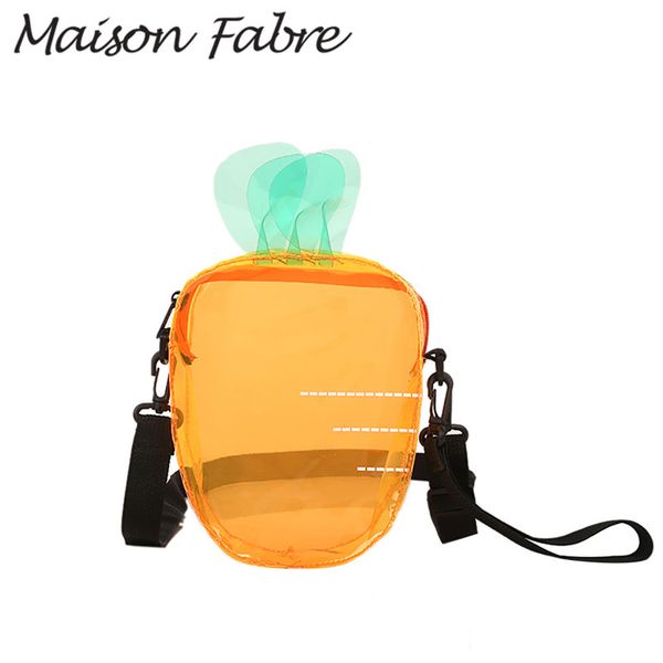 maison fabre bag men women transparent waterproof handbags zipper radish special bag fashion shoulder girls crossbody
maison fabre bag men women transparent waterproof handbags zipper radish special bag fashion shoulder girls crossbody