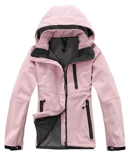 2020 hot Winter women's Hoodies SoftShell Jackets Fashion Apex Bionic Windproof Thermal For Hiking Camping Ski Down Sportswear, Black;brown
2020 hot Winter women's Hoodies SoftShell Jackets Fashion Apex Bionic Windproof Thermal For Hiking Camping Ski Down Sportswear, Black;brown