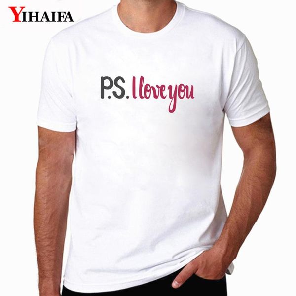 yihaifa men t-shirt ps i love you letters printed tee shirts short sleeve summer casual mens workout shirts, White;black
yihaifa men t-shirt ps i love you letters printed tee shirts short sleeve summer casual mens workout shirts, White;black