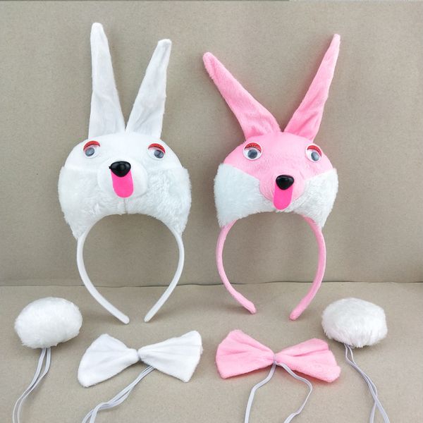animal 3d ear headband bow tie tail cosplay 3pcs set for kids women carnival party fancy dress props halloween, Slivery;white
animal 3d ear headband bow tie tail cosplay 3pcs set for kids women carnival party fancy dress props halloween, Slivery;white