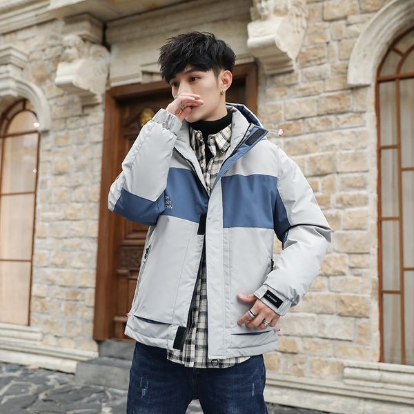 new style winter workwear cotton overcoat men's popular brand youth casual loose-fit mixed colors thick hooded fashion cotton co, Black
new style winter workwear cotton overcoat men's popular brand youth casual loose-fit mixed colors thick hooded fashion cotton co, Black