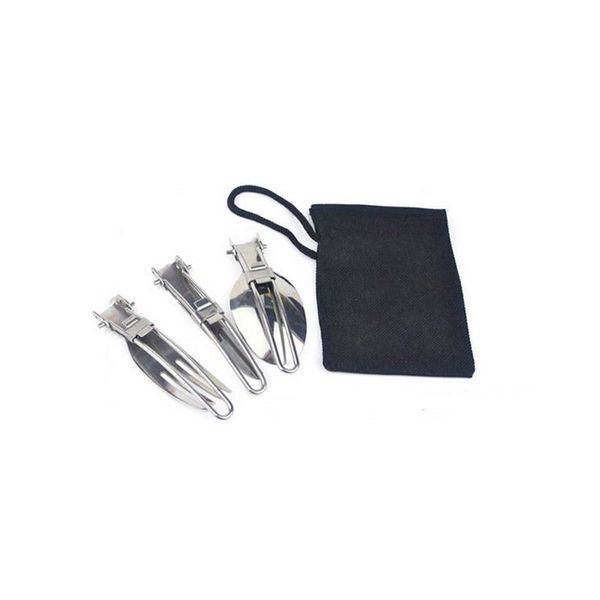 3 pcs 1 set portable outdoor camping travel picnic foldable stainless steel cutlery set spoon fork knife tableware
3 pcs 1 set portable outdoor camping travel picnic foldable stainless steel cutlery set spoon fork knife tableware