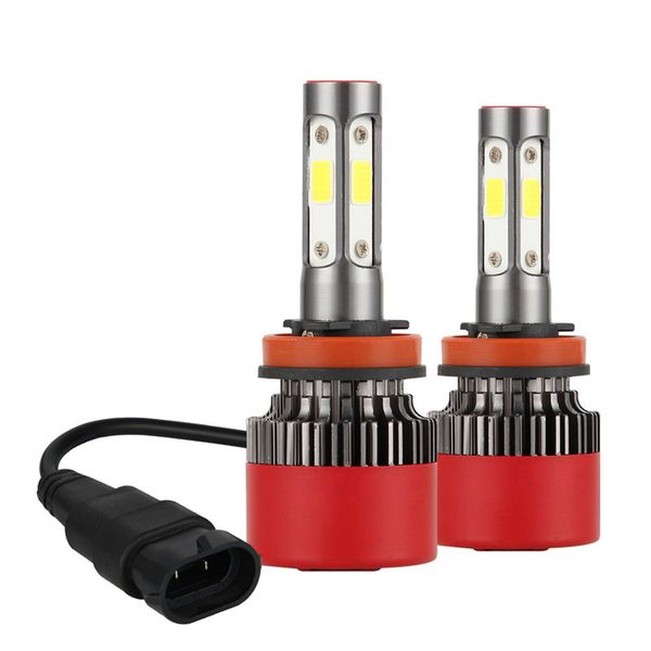 kongyide car light 2pcs 4-side led headlight h11 kits 80w 8000lm bulbs power xenon light 6000k cool white faro a9
kongyide car light 2pcs 4-side led headlight h11 kits 80w 8000lm bulbs power xenon light 6000k cool white faro a9