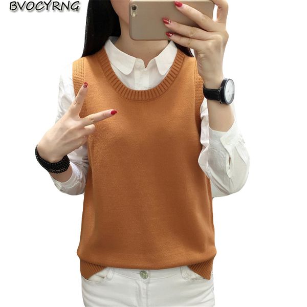 2019 new spring autumn wool sweater vest women sleeveless o-neck knitted vest female casual tank pullover oversize girls, Black;white
2019 new spring autumn wool sweater vest women sleeveless o-neck knitted vest female casual tank pullover oversize girls, Black;white
