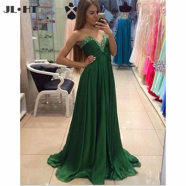 teal 2019 a-line evening dresses long with crystals beaded pleat v-neck prom dresses chiffon evening dress custom made, White;black
teal 2019 a-line evening dresses long with crystals beaded pleat v-neck prom dresses chiffon evening dress custom made, White;black