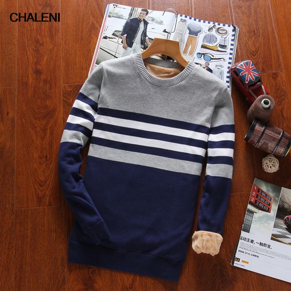 autumn and winter male round neck pure cotton thick pullovers korean style slim fit striped warm sweater qc-a501-503-jj842, White;black
autumn and winter male round neck pure cotton thick pullovers korean style slim fit striped warm sweater qc-a501-503-jj842, White;black