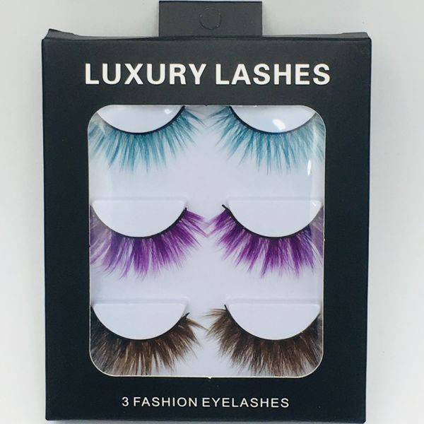 colorful thick false eyelashes lashes long false eyelashes 3pairs a lot eye lashes extension 3d mink eye cosmetics
colorful thick false eyelashes lashes long false eyelashes 3pairs a lot eye lashes extension 3d mink eye cosmetics
