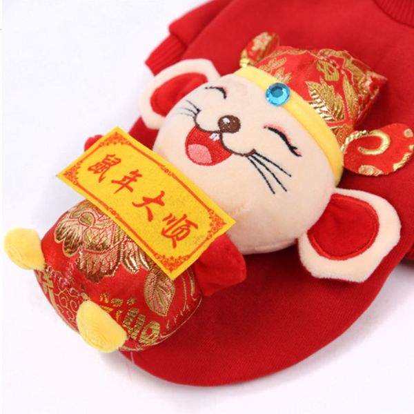 2020 winter warm pet dog christmas coat new year's clothes puppy cat jackets pet supplies new year spring festival pet clothing
2020 winter warm pet dog christmas coat new year's clothes puppy cat jackets pet supplies new year spring festival pet clothing