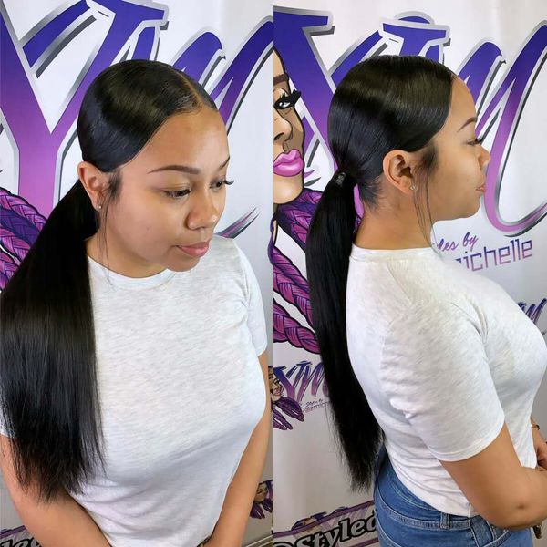 long straight clip in ponytail human hair pony tail hairpiece with hairpins remy human hair pony tail hair extensions 120g, Black
long straight clip in ponytail human hair pony tail hairpiece with hairpins remy human hair pony tail hair extensions 120g, Black