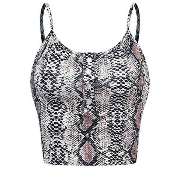 women's tanks & camis womens leopard print crop sleeveless camisole o-neck button up snake tattoo vest cami tank summer cropped feminin, White
women's tanks & camis womens leopard print crop sleeveless camisole o-neck button up snake tattoo vest cami tank summer cropped feminin, White