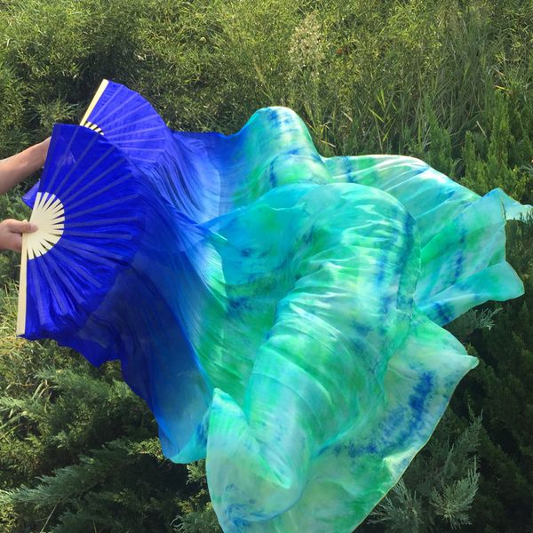 2019 belly dance fan veil 1 pair ( right +left) hand 1.8m*0.9m women oriental belly dance silk fan turquoise tie-dye veils, Black;red
2019 belly dance fan veil 1 pair ( right +left) hand 1.8m*0.9m women oriental belly dance silk fan turquoise tie-dye veils, Black;red