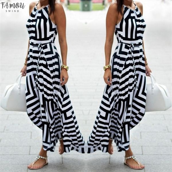 bigsweety new fashion women boho striped dress summer maxi long dress sleeveless beach strap sundress vestidos for female, Black;gray
bigsweety new fashion women boho striped dress summer maxi long dress sleeveless beach strap sundress vestidos for female, Black;gray