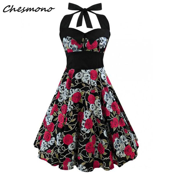 plus size women floral skull print off shoulder halter dress retro vintage hepburn style 2018 new pin up rockabilly vestido, Black;gray
plus size women floral skull print off shoulder halter dress retro vintage hepburn style 2018 new pin up rockabilly vestido, Black;gray