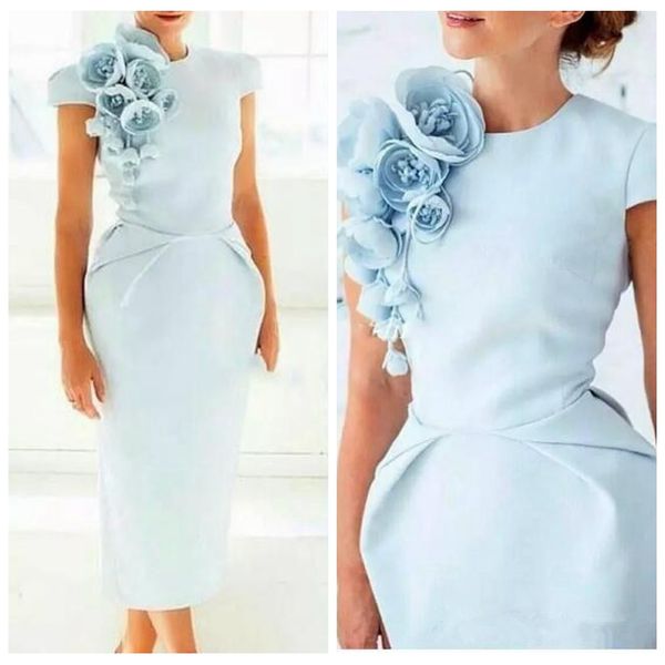 jewel short sleeves sheath mother's dresses tea-length handmade flowers adorned short mother of the bride's party gown empire wais, Black;red
jewel short sleeves sheath mother's dresses tea-length handmade flowers adorned short mother of the bride's party gown empire wais, Black;red