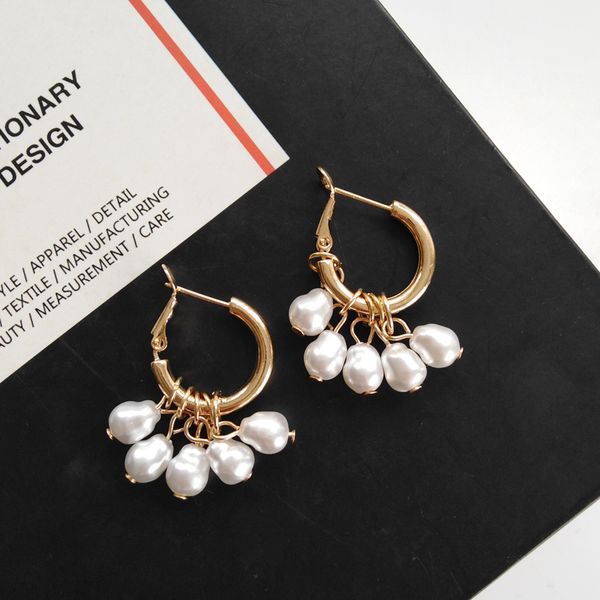 aensoa korean simulated pearl tassel earrings for women 2020 new sweet small pearl geometric gold color drop earring jewelry, Silver
aensoa korean simulated pearl tassel earrings for women 2020 new sweet small pearl geometric gold color drop earring jewelry, Silver