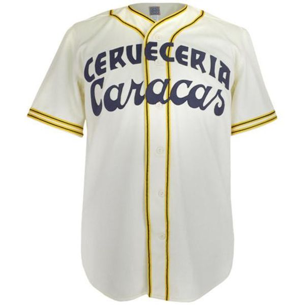 Cervezeria Caracas 1952 Home Jersey 100% Stitched Embroidery Logos Vintage Baseball Jerseys Custom Any Name Any Number Free Shipping
Cervezeria Caracas 1952 Home Jersey 100% Stitched Embroidery Logos Vintage Baseball Jerseys Custom Any Name Any Number Free Shipping